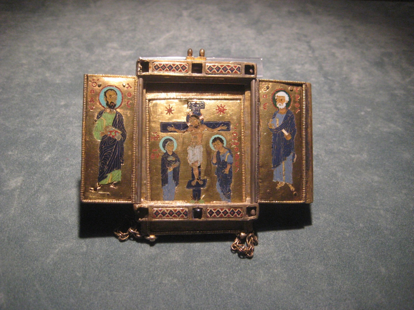 La stauroteca bizantina  (secc. X-XI)